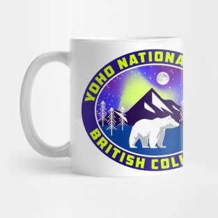 Yoho National Park British Columbia Canada Bear Rocky Mountains Mug